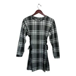 Black & White Plaid dress by Bershka.  Size small